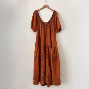 SOLD ~ Free People Sunday Stroll Maxi Dress